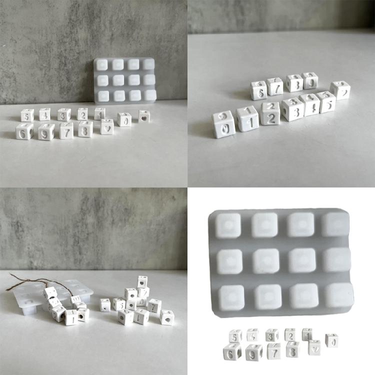 Creative Bead Designs Sturdy Silicone Mould for Artisanal Cake and Candle Creation Decoration Kitchen Gadget