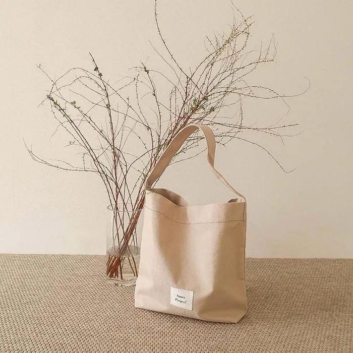 [Agnes Project] Peanut Shoulder Bag_Beige