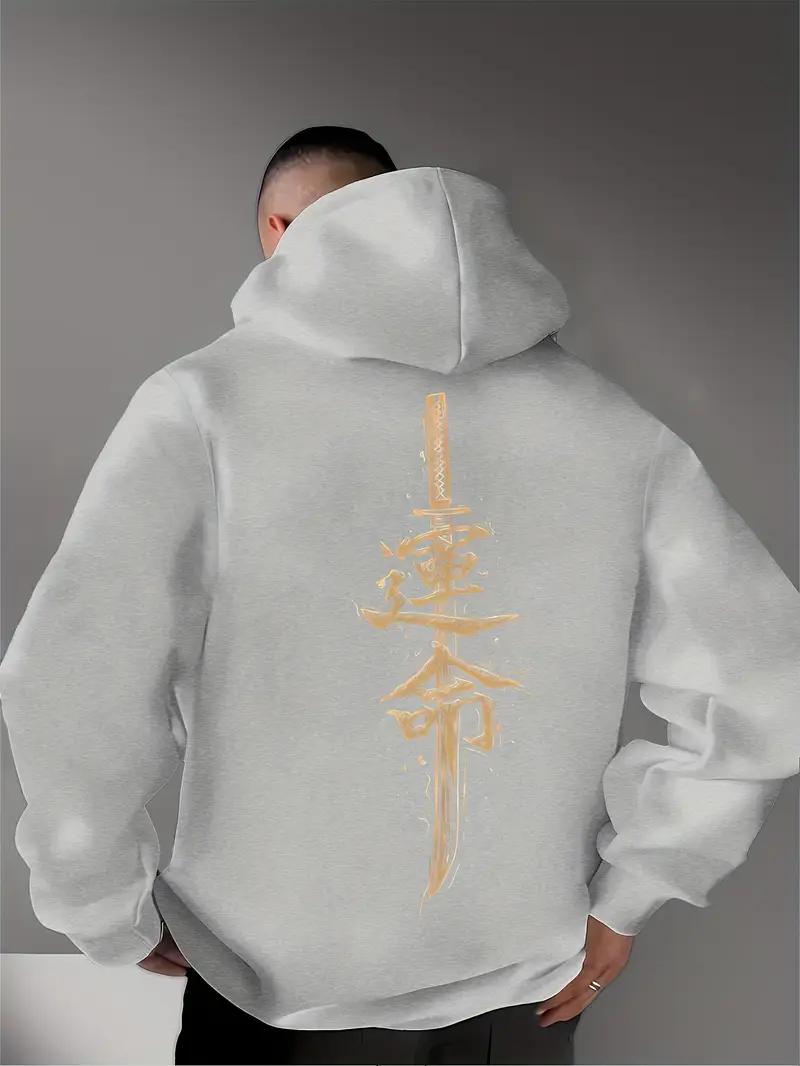

Men s Halloween hoodies with letters and pumpkin ghost prints are suitable for outdoor sports and casual wear in autumn and wint 3XL