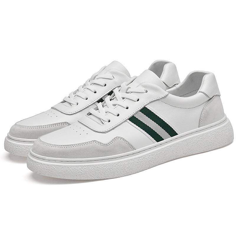 Men's Shoes Spring Korean Version Youth Light White Shoes Soft Sole Fashion Sports Shoes Casual Board Shoes Men