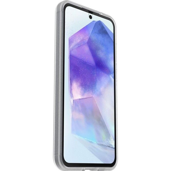 Coque smartphone - otterbox - react - galaxy a55 5g - protection écran intégrée - robuste et durable