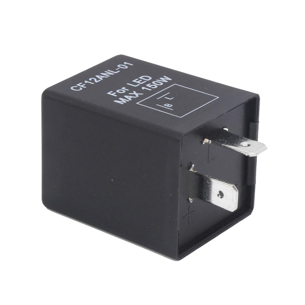 2-Pin LED Blinkrelais Normalerweise Offen Staubdicht Blinkmodul für Automobilelektronik