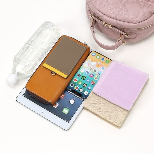 quilted backpack with pouch MONI1047 Beige [Monica] Women's (21)