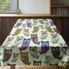 Colorful Owl Tablecloth Perfect Addition for Your Dining Room Decor!