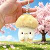 Cute Mushroom Plush Keychain, Cartoon Doll Pendant for Bags & Couples