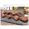 Imitation Food Beef Cubes Keyring Simulation Beef Block Simulation Food Keychain  Car Accessories