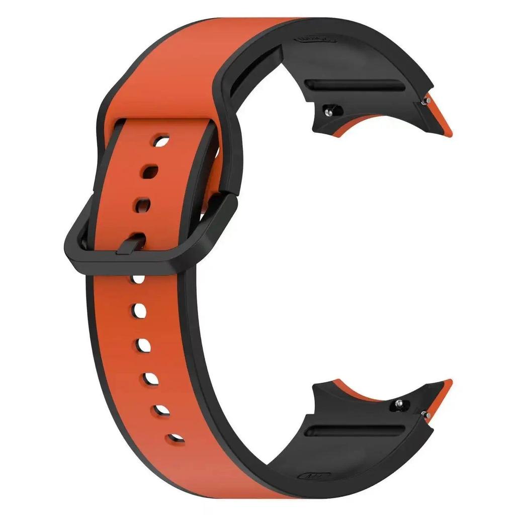 No Gap Silicone Strap For Samsung Galaxy Watch 7/6/5/4 40mm 44mm Sports Breathable Durable Bracelet Watch 6 4 Classic/5 Pro 45mm