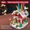 Woma Gingerbread Candy House with Lights - Christmas Building Blocks Set for Kids