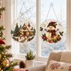 2D Christmas Hanging Ornament for Holiday Tree Decorations