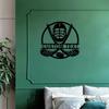 Personalized Ice Hockey Metal Wall Art, Custom Player Sign Dream Gift for Hockey Lovers