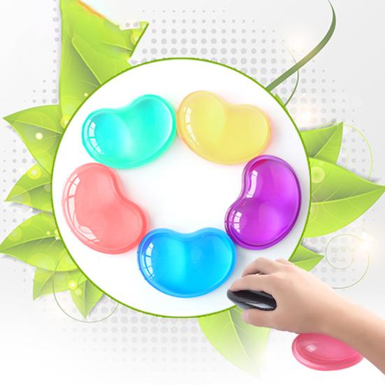 Silicone Wrist Rest Super Soft Rebound Pad Non-slip Hand Rest Cushion for Office