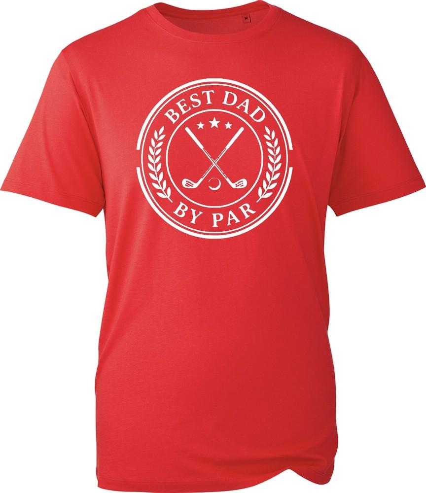 Best Dad By Par Golf T Shirt Unisex Funny Fathers Day Gift Novelty Golfing Tee New S