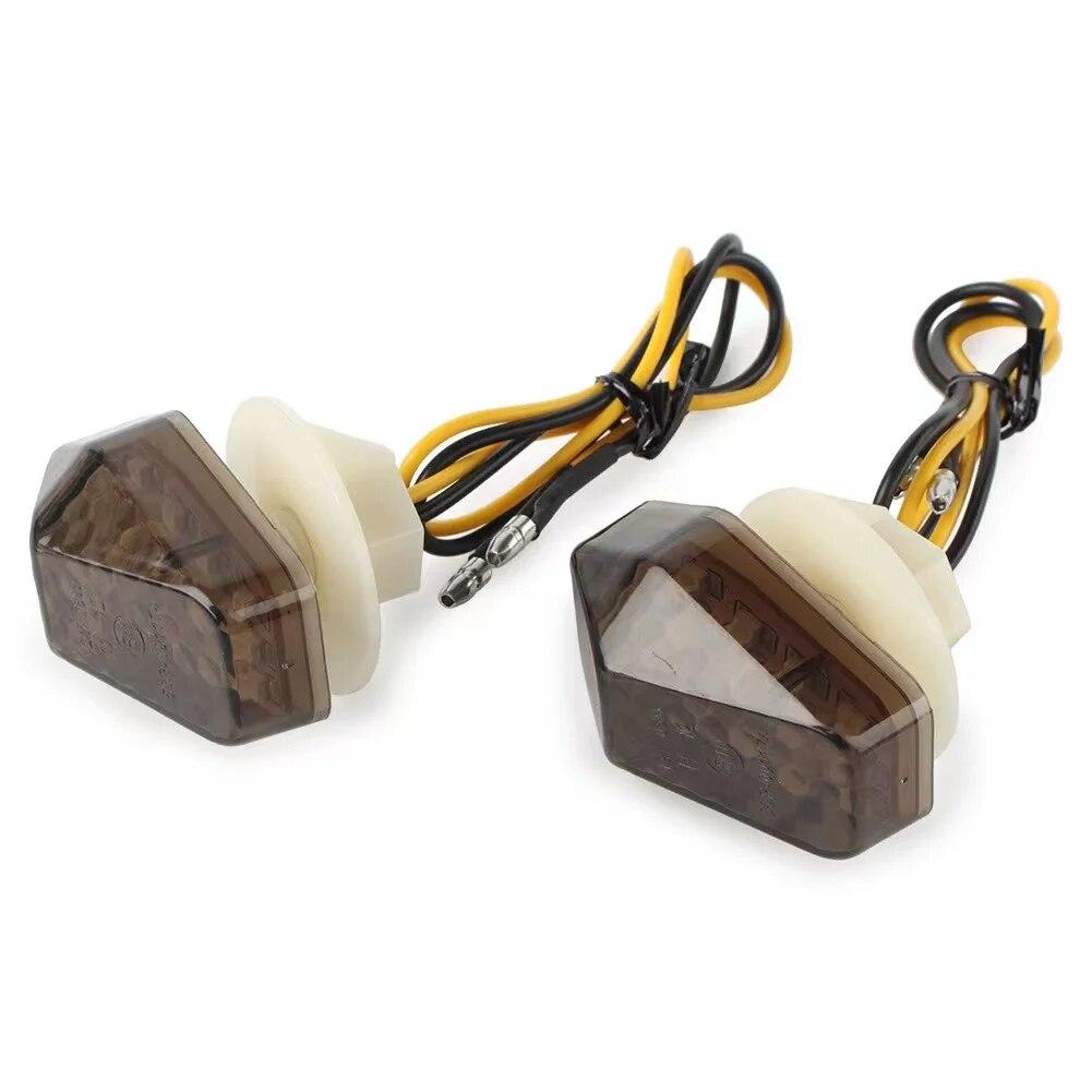 

2 шт. светодиодные указатели поворота, индикаторные лампы, мигалка для Suzuki GSXR 600 750 1000 SV 650/650 S 1000/1000S Bandit дым