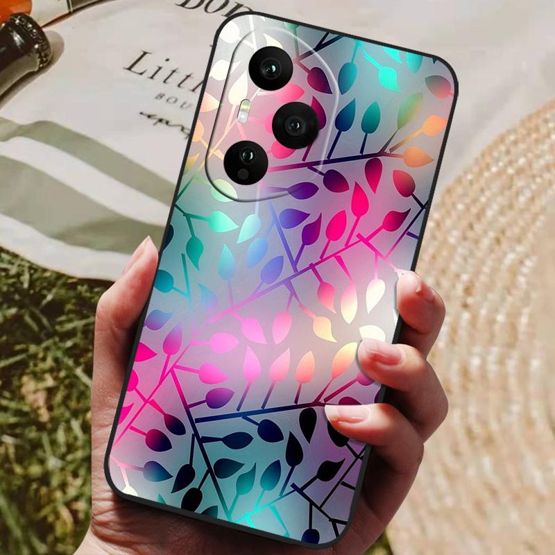 For Honor 400 Pro Case Soft Silicone Cover Black Bumper TPU For Honor 400 Pro 5G Case Honor400 Global Funda Phone Cases Cover