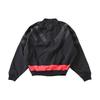 Giacca da Uomo Air Jordan 6 Srt Lgc in Nylon con Zip Intera e Collo Alto Capospalla Giacca Nera BV5406-010