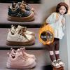 Children's Board Shoes 2025 Winter Explosion Baby Girl Fleece Non-slip Baby Girl Sports Shoes Boys Warm Shoes