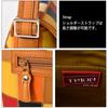DPC272M Shoulder Bag A5 Compatible Panel Leather Patchwork Magnetic Closure Multicolor [Tryon] Men's