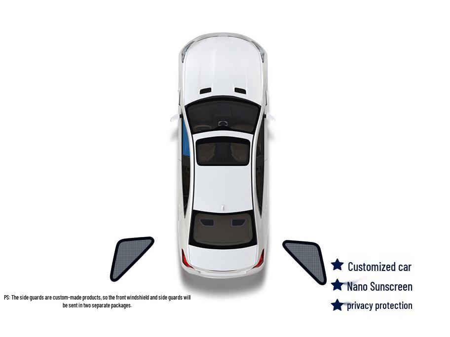 AION V T-Rex Car Window Magnetic Sunshade: UV Protection, Heat Insulation, Side Window Mesh