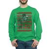 A Nightmare On Elm Street Mens Christmas Fair Isle Sweatshirt
