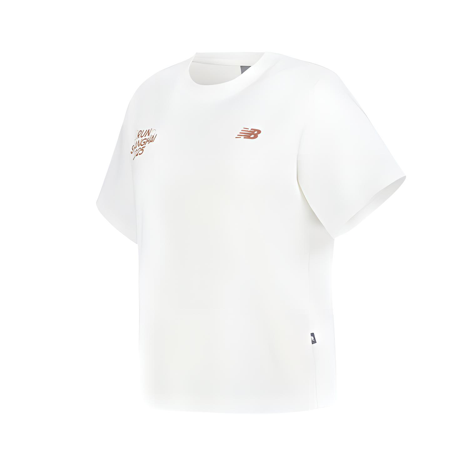 New Balance SS25 T Shirt Women s White AWT51285-WT L 170
