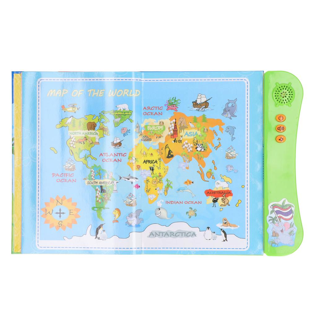 Language Learning Digital Book Thai English Sound Talking Book for Words Learning Preschool Education