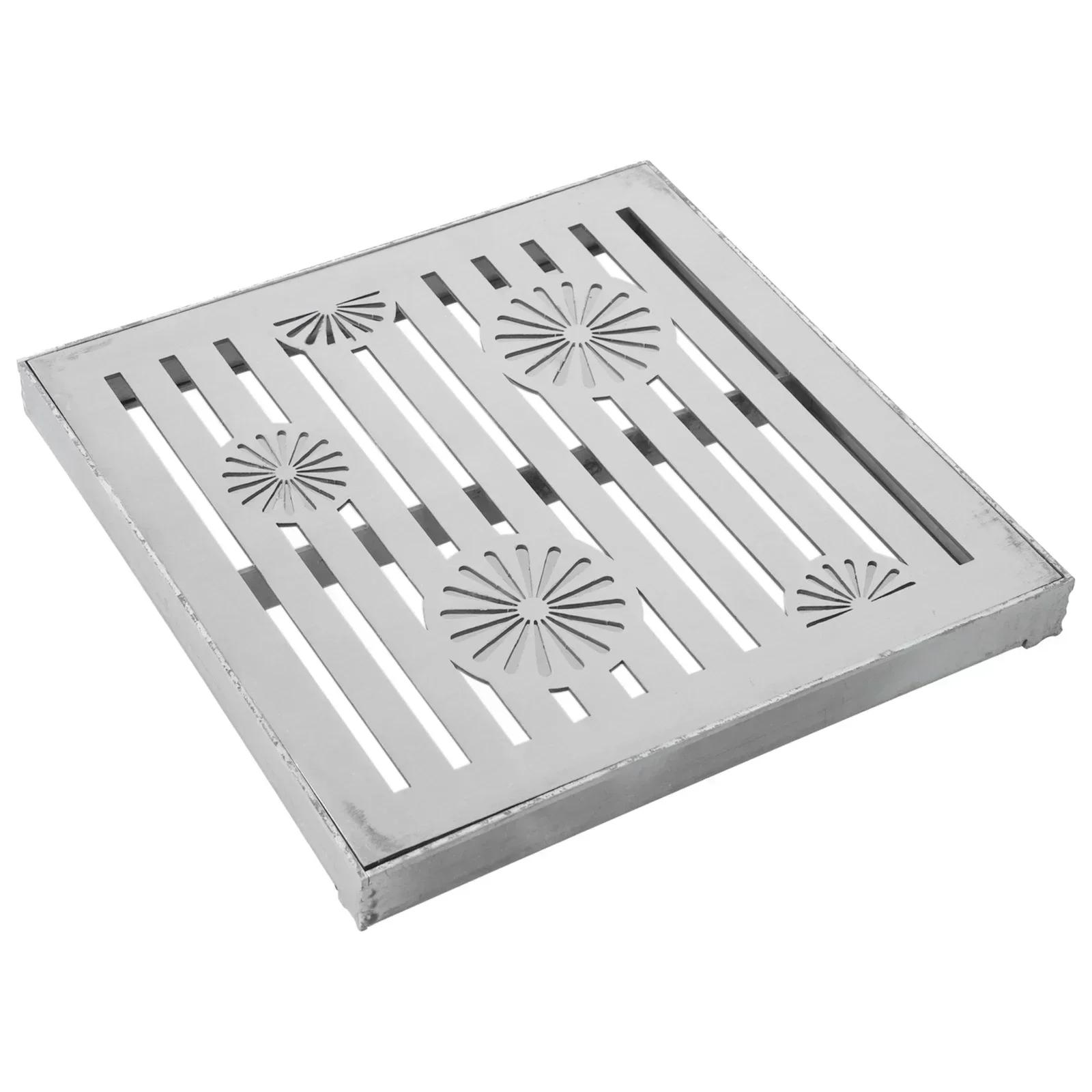 Stainless Steel Drain Grate, Outdoor Drain Cover, Ditch Grate, Rainwater Ditch Grate, Drain Filter, Tool Accessories Drain Cover