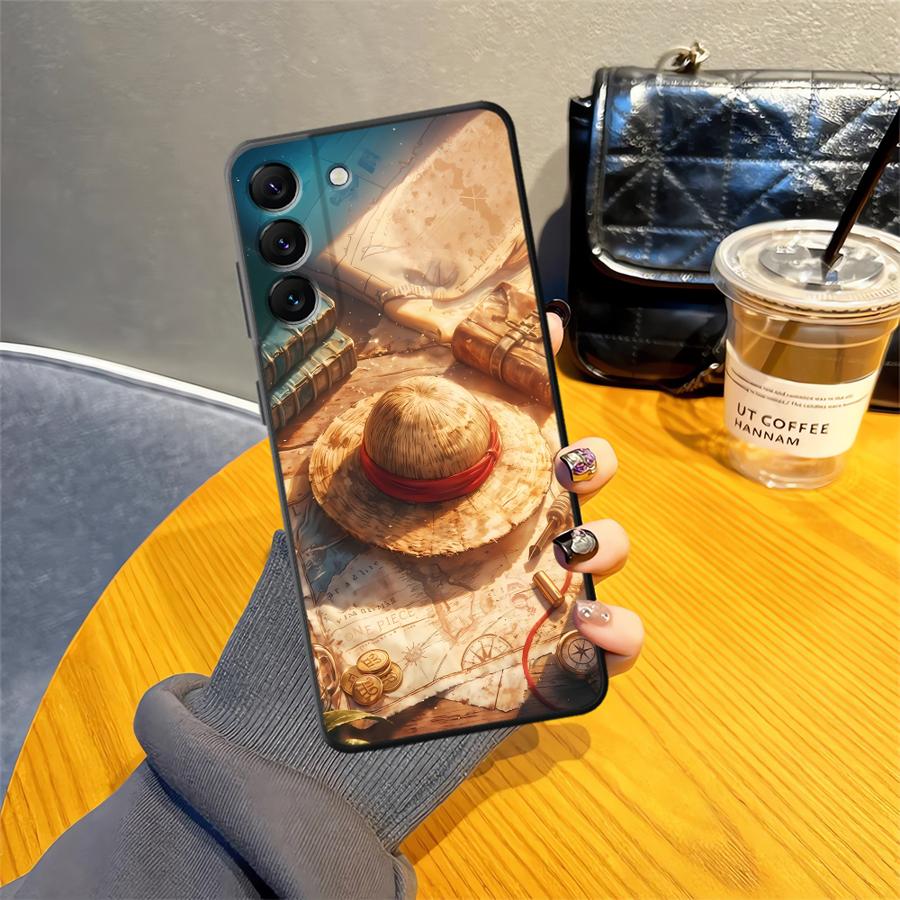 

Чехол для телефона для Samsung Galaxy A03 Note 20 Ultra 9 10 A50 A70 A30 A40 A04 A10 A20 A06 A07 A05 A01 A02 Луффи Зоро Мультяшный Galaxy A05