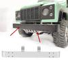 Aluminum Alloy Front Anti Collision Bumper Fit for MN D90 MN 99 MN 91 FJ 45 RC Upgrade Parts(Silver MN 001S )