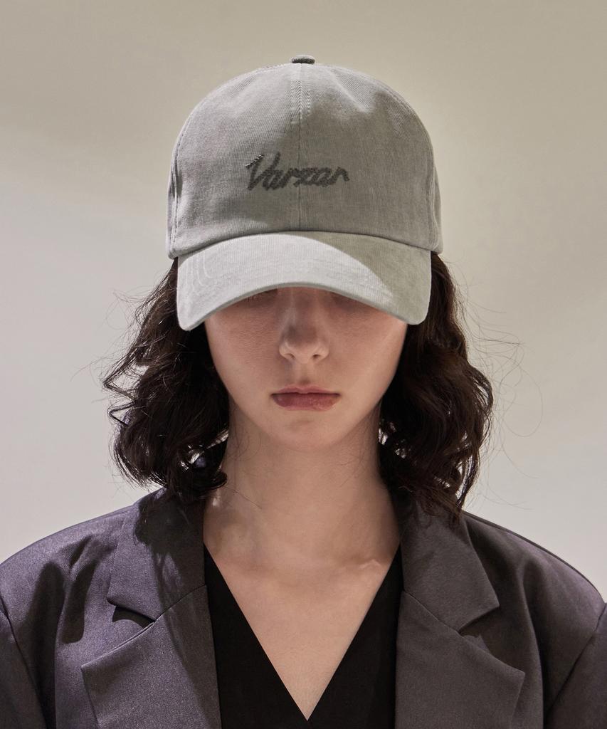 Bajal Chain Logo Corduroy Og Fit Ball Cap Khaki