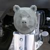 Hitch Cap Bear Head 2inch Tube Plug Insert Cute Cartoon Accessories For Vehicles Trucks Rv Atv Towing Automotive Car Holiday