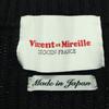 Vincent et Mireille made in Japan Long sleeve wool knit black Women Used