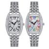 Fashion Diamond Barrel Type Women'S Watch Classic Gypsy Bracelet Waterproof Women'S Watch