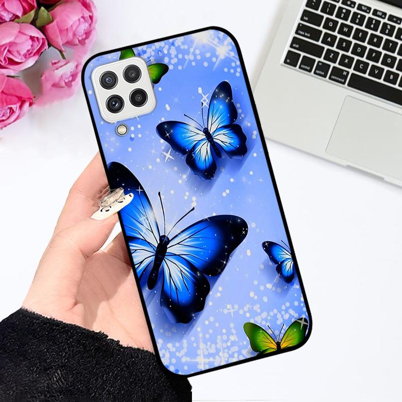 Für Samsung Galaxy A22 4G 5G Hülle A225 A226 Farbdruck TPU Weiche Silikonhülle Für Samsung A22s 5G Handyhülle Bumper Fundas