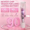 Bikini Trimmer for Women,Electric Razor for Women with Dual Head,Waterproof Rechargeable Pubic Hair Trimmer,Wet & Dry Use,Painless Shaver for Legs