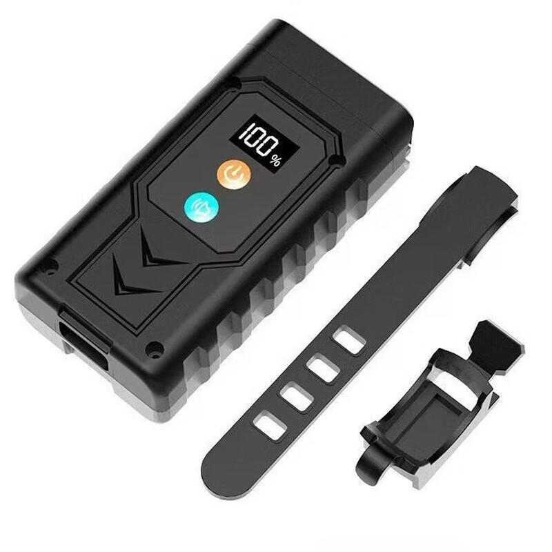 Meng Pao Rechargeable Bicycle Light with Horn - Twin Pack