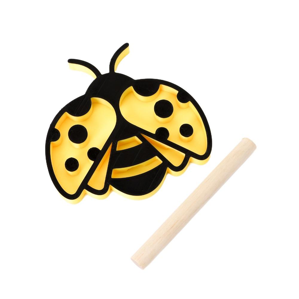 Plastic Insect Drinking Cup Bee/Beetle Shape Bees Water Feeder Creative Bee Drinker Yard Decor