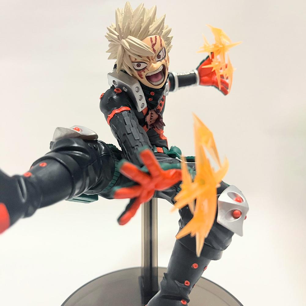 Anime Bakugou Katsuki Models Look Up Toys Gifts MHA PVC figure action figures figurine Articulated Poseable Detailed Movable Scale Collectible