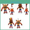 Adorable Crash Bandicoot Plush Toy Featuring Soft Plush Material Perfect For Collectors