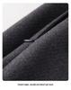 Women's High-Waisted Gray Wool Bodycon Skirt - Autumn/Winter 2024 A-Line Retro Mid-Length Skirt
