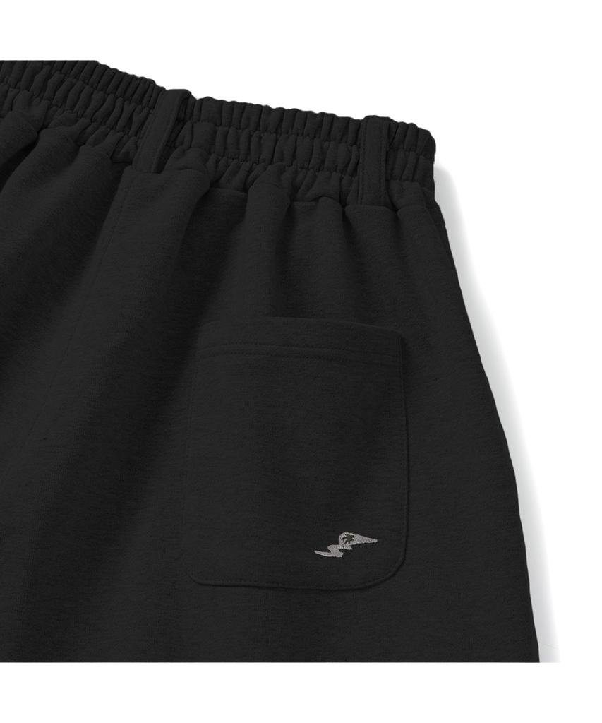 SUPERSUB Slant Cargo Wide Bermuda Shorts - Black