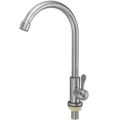 Single Lever Kitchen Faucet Sprinkler Spray Stainless Steel Anti-splash