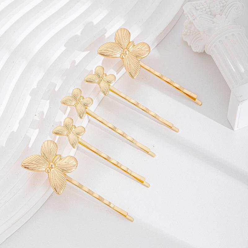 Alloy Butterfly Headgear Autumn and Winter New Jewelry Fashion Bride Bridesmaid Hairpin Set Hair Accessories