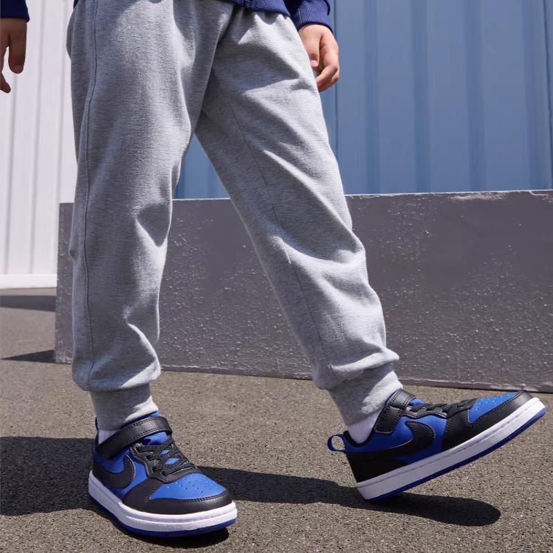 New Nike Court Borough Kids' Skateboarding Shoes Pre-school HM6298-480