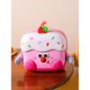 Kindergarten Student Schoolbags, Cartoon Cute Little Cake-shaped Boys' and Girls' Backpacks, Eggshell Children's Backpacks