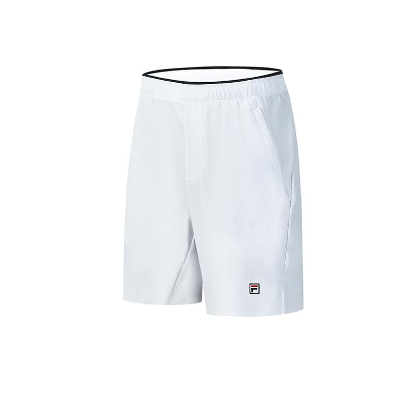 FILA Tennis Classic Simple Comfortable Training Tennis Versatile Breathable Woven Sports Men sports Paper-Gray A11M623802FGY M