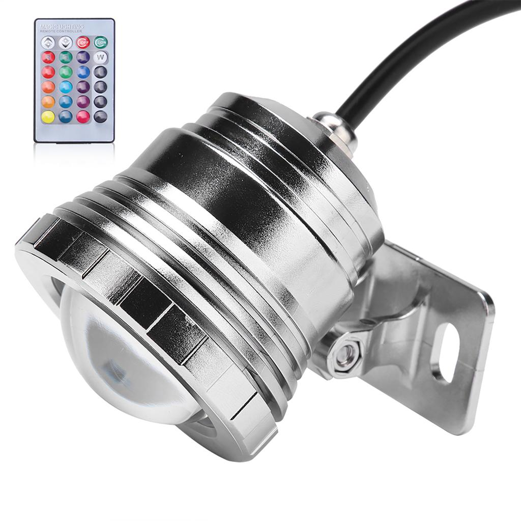 RGB LED Underwater Light Waterproof Multi color for Outdoor Garden Spotlight Landscape Fountain