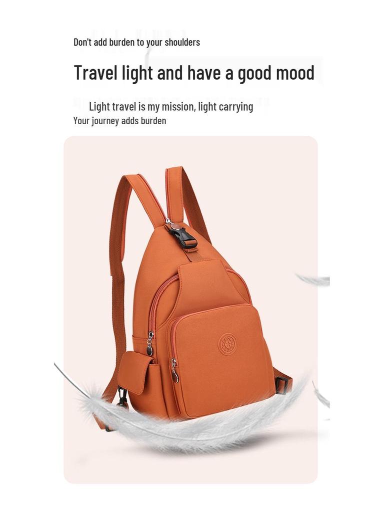 2024 Women's Fashion Water-Repellent Multifunctional Chest Bag