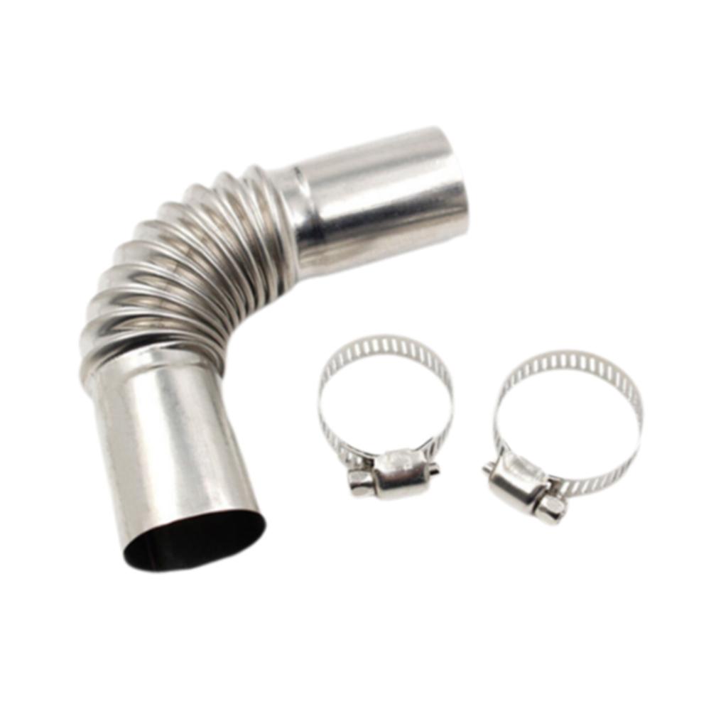

Stainless Steel Exhaust Pipe Connector 24mm Elbow Fitting Marine Heater Pipe for Car Diesel Heater Auto Installation Accessory