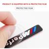 1Pcs Performance Motorsport Metal Logo Car Sticker Aluminum Emblem Grill Badge for BMW E46 E90 E60 F30 F10 E39 E36 F20 G30 G20 E87