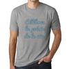 Ultrabasic Homme Graphique Celebrez la poesie de la vie T-Shirt Imprime Lettres